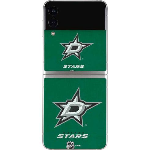 NHL Dallas Stars Distressed Galaxy Z Flip4 5G Skin
